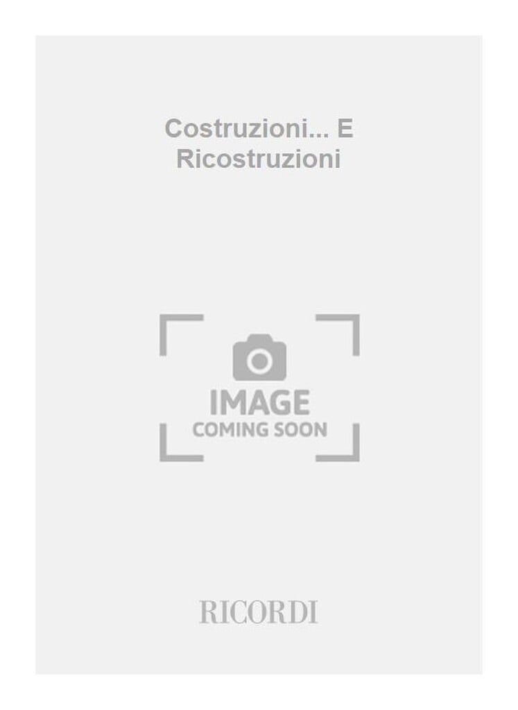 Costruzioni... E Ricostruzioni